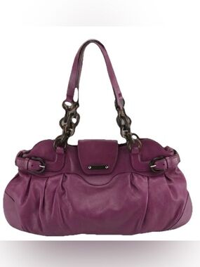 【美品】Salvatore Ferragamo AU-22/C940 Salvatore Ferragamo Vara Chain Shoulder Bag AU-22 C940 in Black